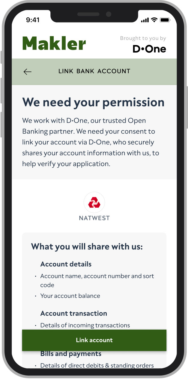 Direct Journey application
