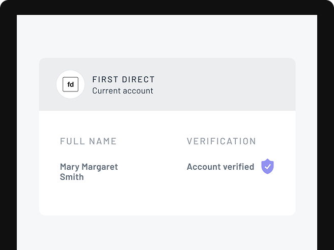 Account verification